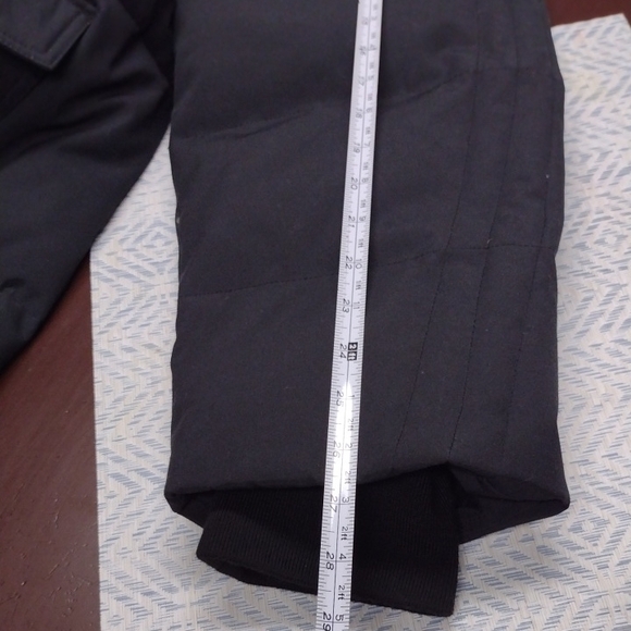 New Without Label Men's Classic Black Hooded Puffer Parca Jacket,Winter - Picture 10 of 16